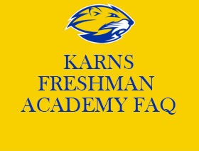 FRESHMAN ACADEMY FAQ